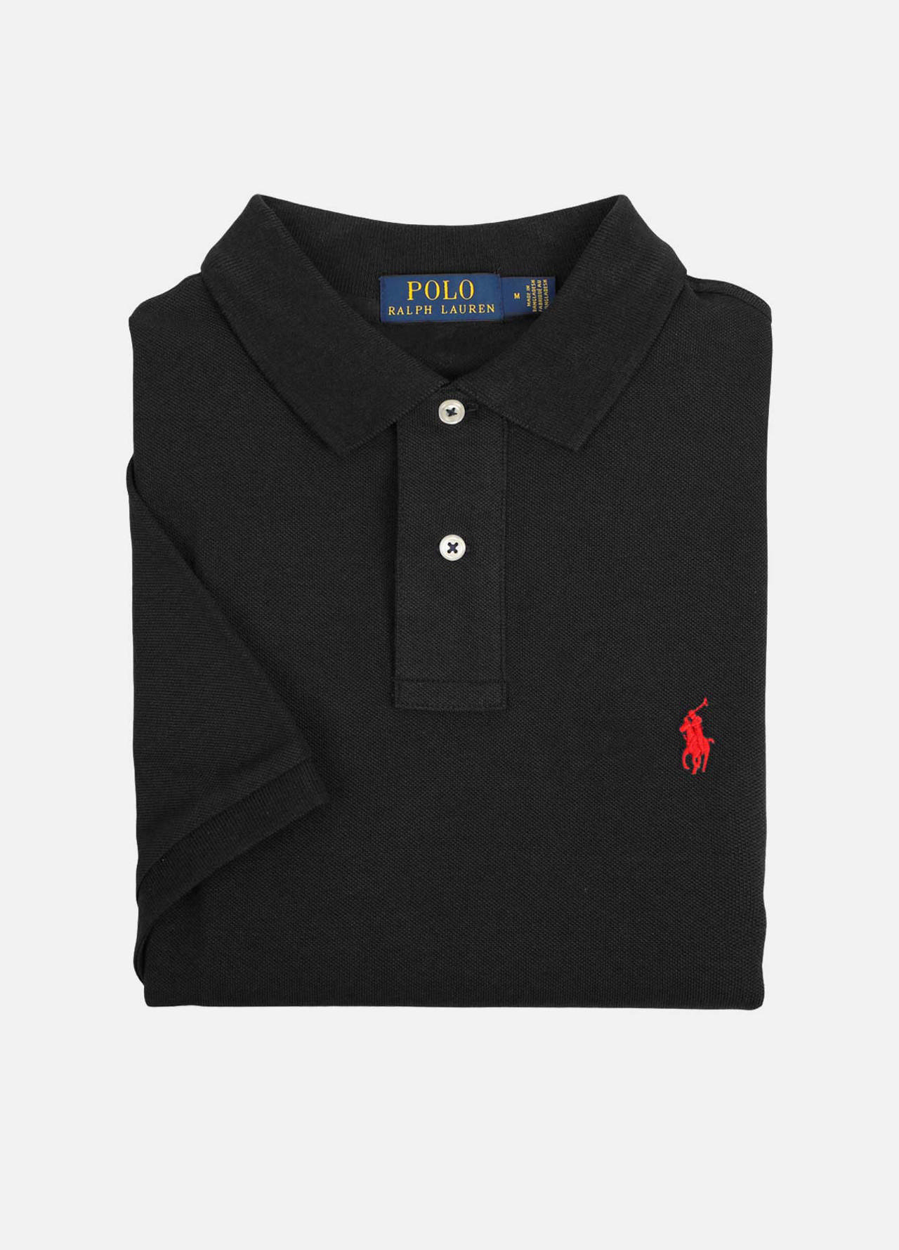 Poloshirt med logo