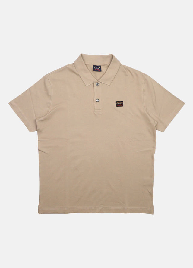 Polo pique med heritage logo