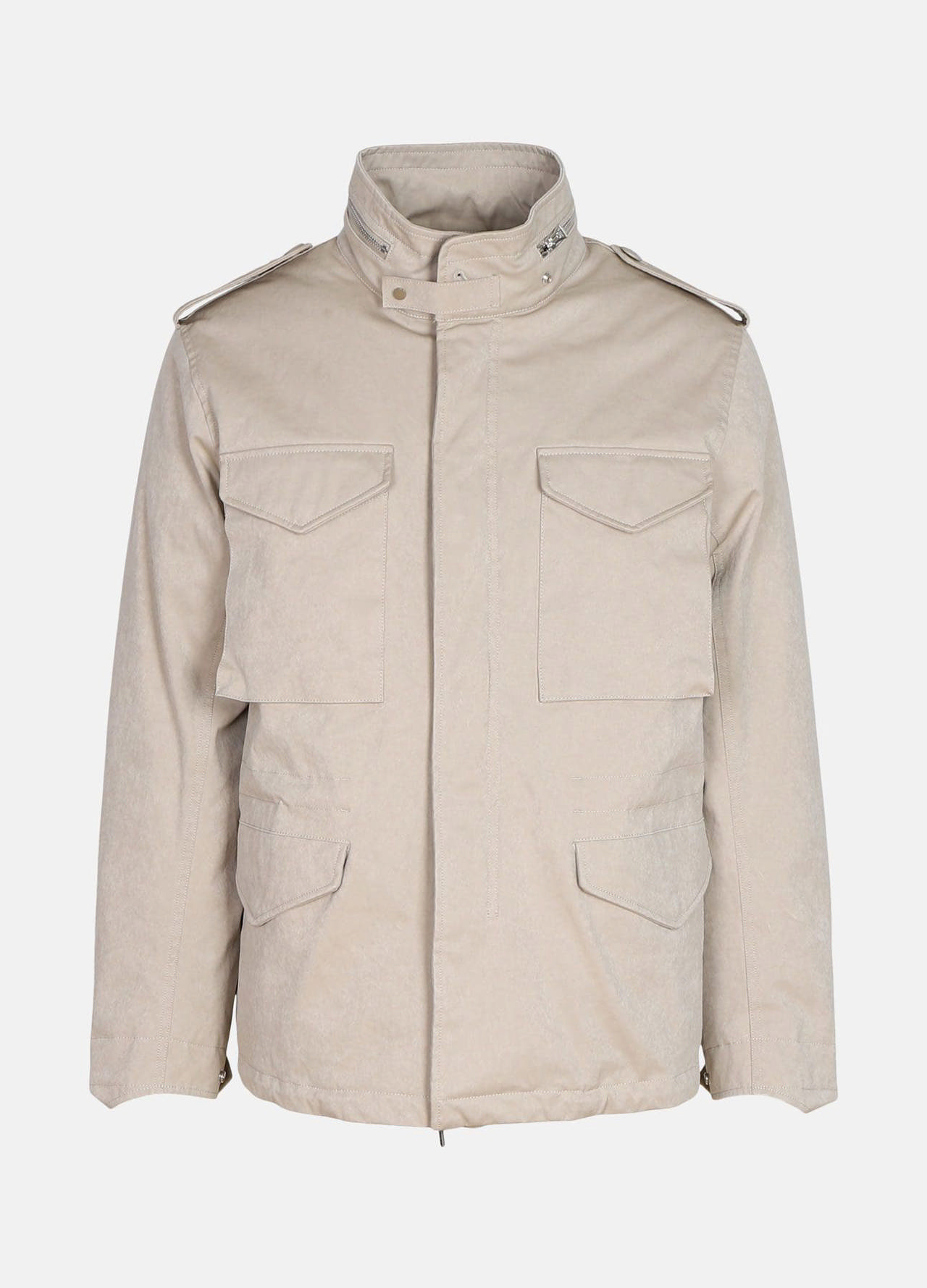 Short field jacket med dunfor