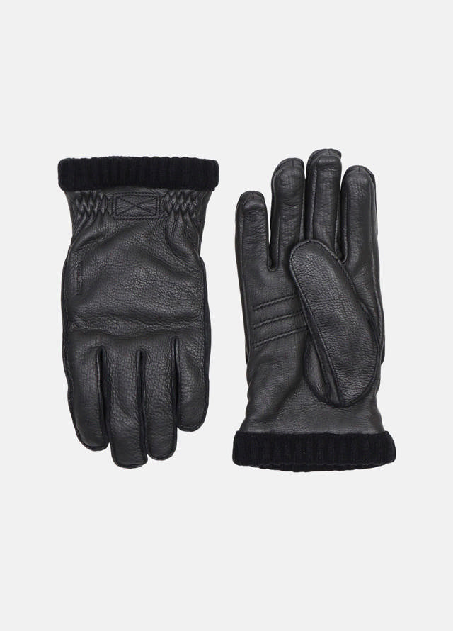 Deerskin primaloft handsker