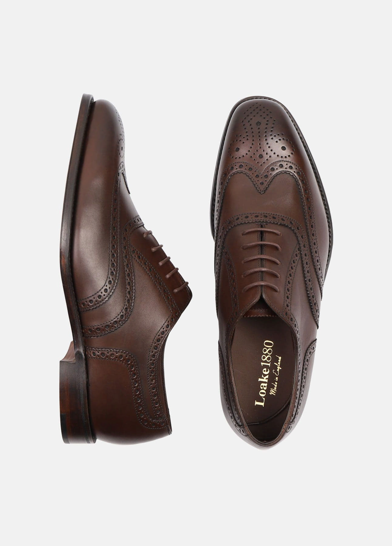 Buckingham brogue sko