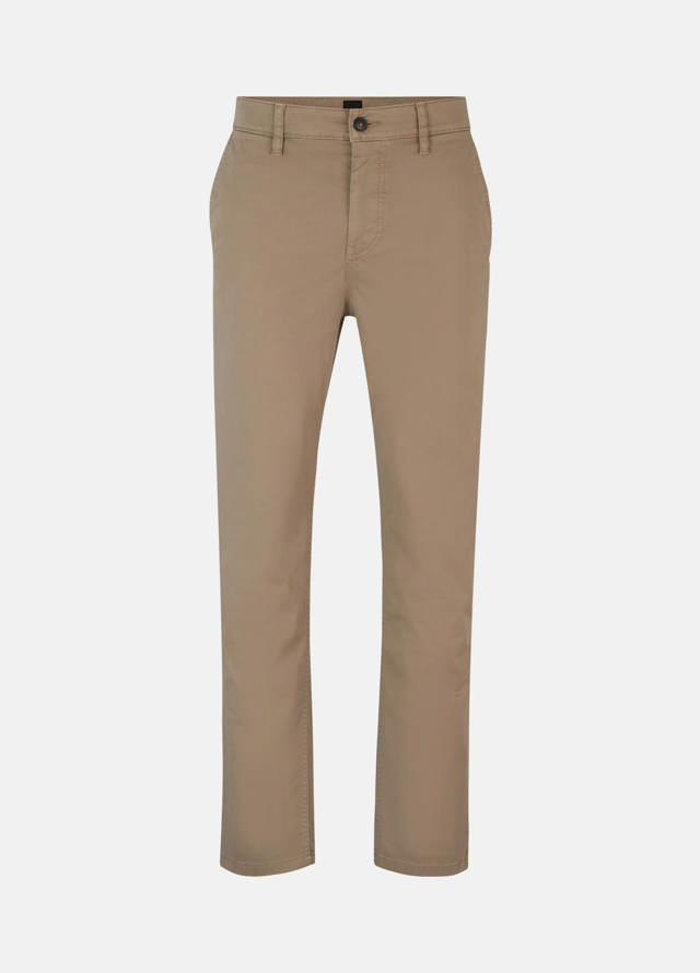 Tapered fit chinos